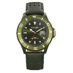 InTimes Mens Leather IT-057LOGRN Watch