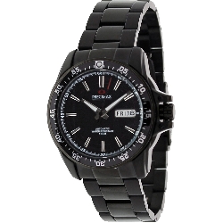 Precimax Men's Propel Automatic PX12093 Black Stainless-Steel Automatic Watch with Black Dial