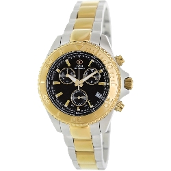 Swiss Precimax Women's Manhattan Elite SP12181 Two-Tone Stainless-Steel Swiss Chronograph Watch with Mother-Of-Pearl Dial