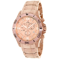 Swiss Precimax Men's Tarsis Pro SP13067 Rose-Gold Stainless-Steel Swiss Chronograph Watch with Rose-Gold Dial