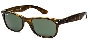 Ray-Ban RB2132 New Wayfarer Sunglasses, Tortoise Frame/G-15-XLT Lens, 55 Mm