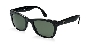 Ray Ban RB4105 Fold Wayfarer Sunglasses-601 Glossy Black (G-15XLT Lens)-50mm