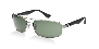 Ray-Ban RB3445 Sunglasses 61 Mm, Non-Polarized, Gunmetal/Green