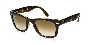 Ray-Ban Folding Wayfarer 710/51 Wayfarer Sunglasses,Light Havana Frame/Crystal Brown Gradient Lens,50 Mm