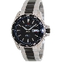 PRECIMAX Men's Propel Automatic PX13196 Two-Tone Stainless-Steel Automatic Watch With Black Dial