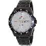 PRECIMAX Men's Vintage Automatic PX13202 Black Stainless-Steel Automatic Watch With White Dial