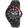 PRECIMAX Men's Vintage Automatic PX13205 Black Stainless-Steel Automatic Watch With Black Dial