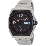 PRECIMAX Men's Fortis Automatic PX13211 Silver Stainless-Steel Automatic Watch With Black Dial