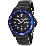 PRECIMAX Men's Aqua Classic Automatic PX13225 Black Stainless-Steel Automatic Watch With Black Dial