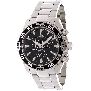 Swiss Precimax Men's Formula-7 Pro SP12057 Silver Stainless-Steel Swiss Chronograph Watch With Black Dial