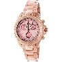 Swiss Precimax Women's Manhattan Elite SP12187 Rose-Gold Stainless-Steel Swiss Chronograph Watch With Rose-Gold Dial