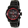 Swiss Precimax Men's Marauder Pro SP13015 Black Stainless-Steel Swiss Chronograph Watch With Black Dial