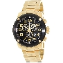 Swiss Precimax Men's Marauder Pro SP13019 Gold Stainless-Steel Swiss Chronograph Watch With Black Dial