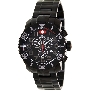 Swiss Precimax Men's Verto Pro SP13033 Black Stainless-Steel Swiss Chronograph Watch With Black Dial