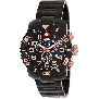 Swiss Precimax Men's Verto Pro SP13043 Black Stainless-Steel Swiss Chronograph Watch With Black Dial