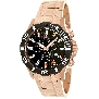 Swiss Precimax Men's Armada Pro SP13053 Rose-Gold Stainless-Steel Swiss Chronograph Watch With Black Dial