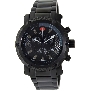 Swiss Precimax Men's Volt Pro SP13086 Black Stainless-Steel Swiss Chronograph Watch With Black Dial