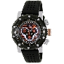 Swiss Precimax Men's Vector Pro Sport SP13087 Black Silicone Swiss Chronograph Watch With Black Dial