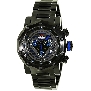 Swiss Precimax Men's Vector Pro SP13093 Black Stainless-Steel Swiss Chronograph Watch With Black Dial