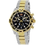 Swiss Precimax Men's Falcon Pro SP13110 Two-Tone Stainless-Steel Swiss Chronograph Watch With Black Dial