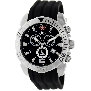 Swiss Precimax Men's Recon Pro Sport SP13114 Black Polyurethane Swiss Chronograph Watch With Black Dial