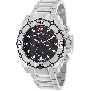 Swiss Precimax Men's Tactical Pro SP13173 Silver Stainless-Steel Swiss Chronograph Watch With Black Dial
