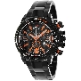 Swiss Precimax Men's Forge Pro SP13241 Black Stainless-Steel Swiss Chronograph Watch With Black Dial