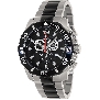 Swiss Precimax Men's Crew Pro SP13259 Two-Tone Stainless-Steel Swiss Chronograph Watch With Black Dial