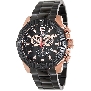 Swiss Precimax Men's Legion Reserve Pro SP13269 Black Stainless-Steel Swiss Chronograph Watch With Black Dial