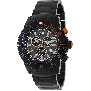 Swiss Precimax Men's Pursuit Pro SP13298 Black Stainless-Steel Swiss Chronograph Watch With Grey Dial